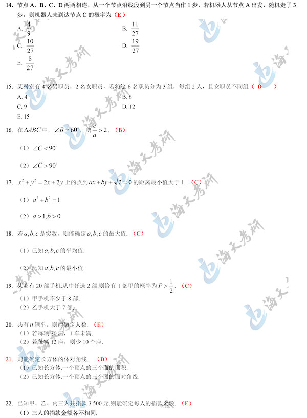 2020管理类联考（数学+逻辑）真题答案（海天考研版）-3.jpg